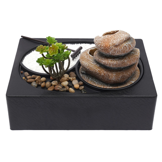 Indoor Relaxation Fountain with Rockery