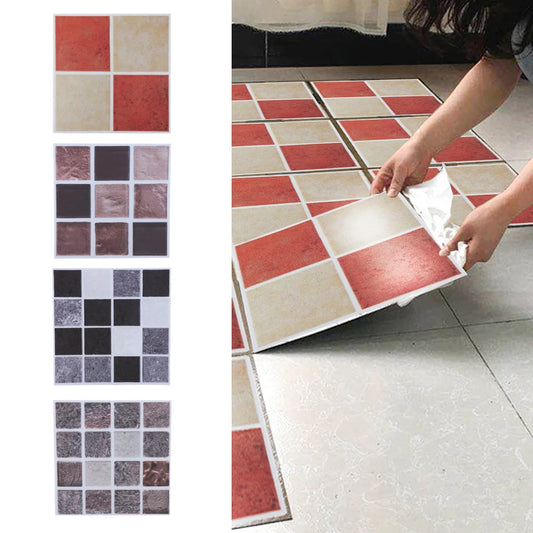 Mosaic Style Waterproof Tile Stickers – Set of 18