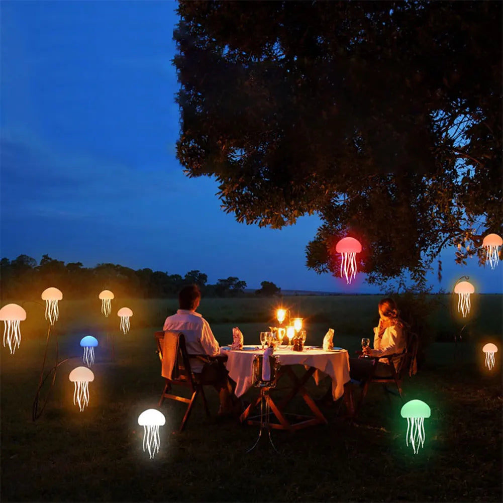Jellyfish Pendant Lightings Voice Control
