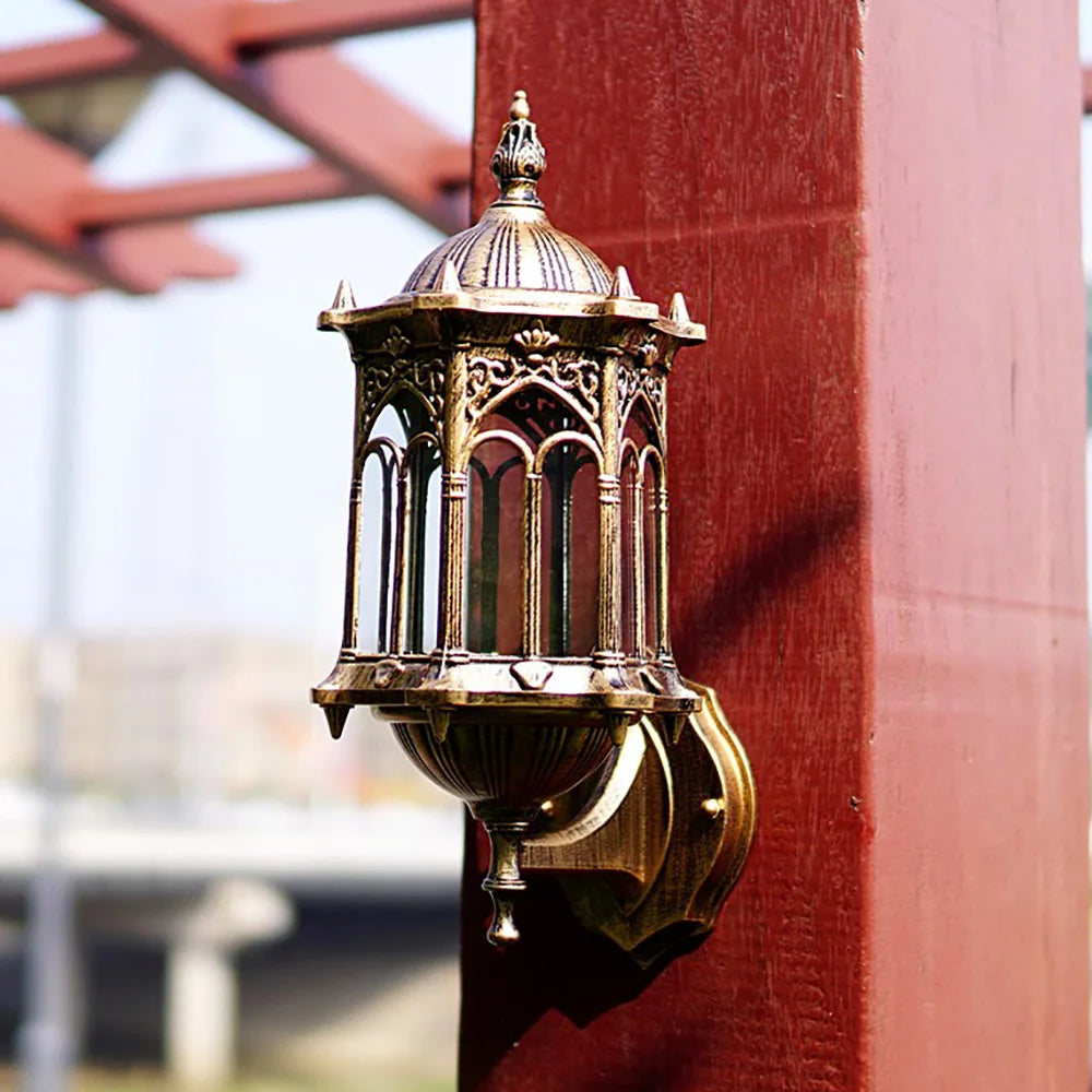 Waterproof Wall Lamp Antique Porch Lamp Outdoor