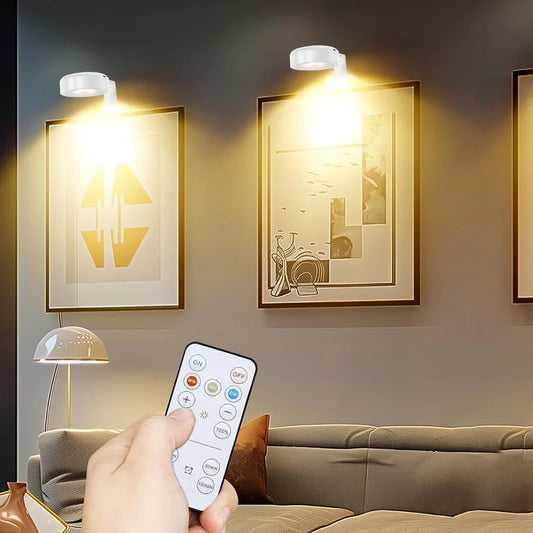 Wireless Wall-Mounted Art Display Lamp