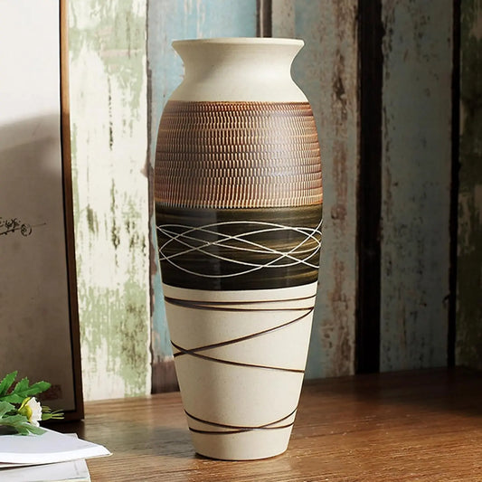 Large Vintage Flower vase for Home Decor