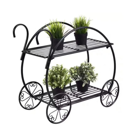 2-Shelf Plant Stand for Home, Garden, Patio