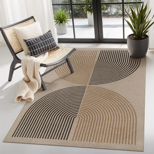 Kids-Friendly Jute-Look Rug