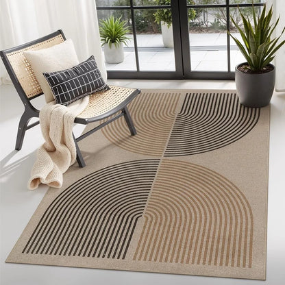 Kids-Friendly Jute-Look Rug