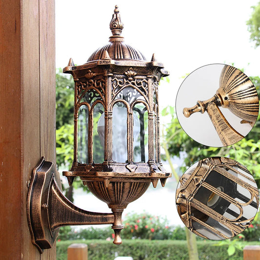 Waterproof Wall Lamp Antique Porch Lamp Outdoor