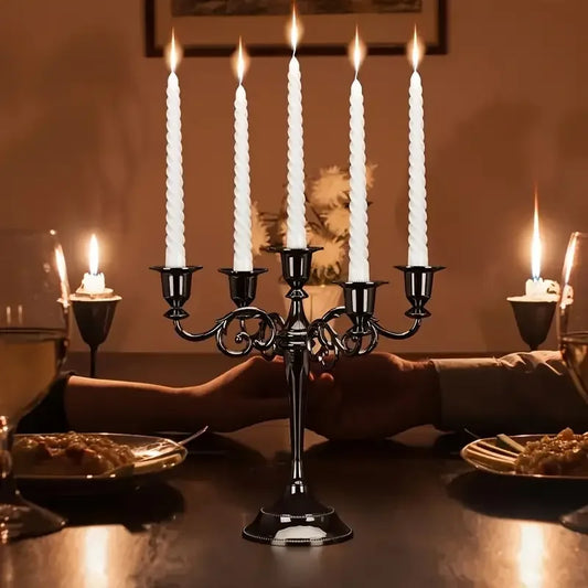 Elegant 5-Arm Candelabra Candle Holder