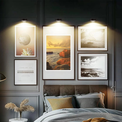 Wireless Wall-Mounted Art Display Lamp
