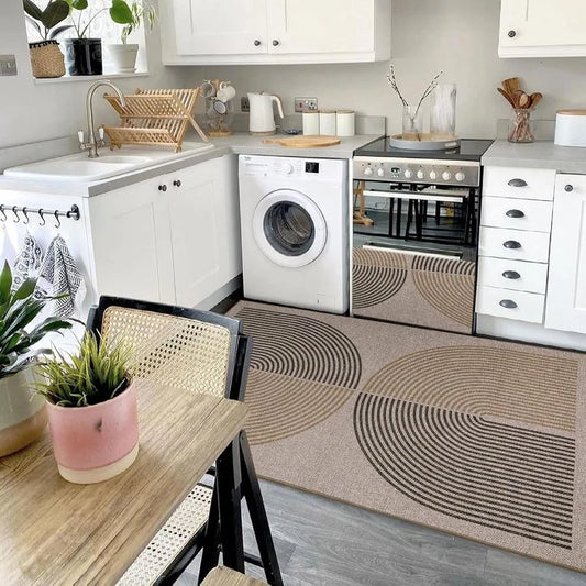 Kids-Friendly Jute-Look Rug