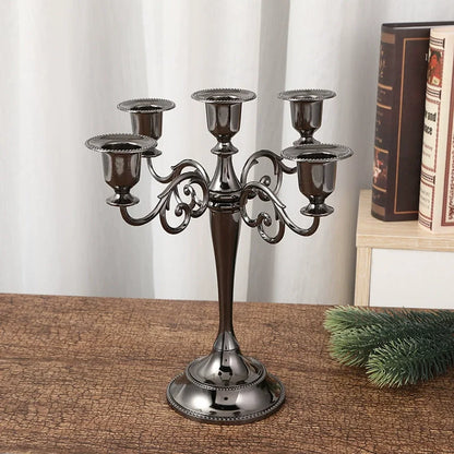 Elegant 5-Arm Candelabra Candle Holder