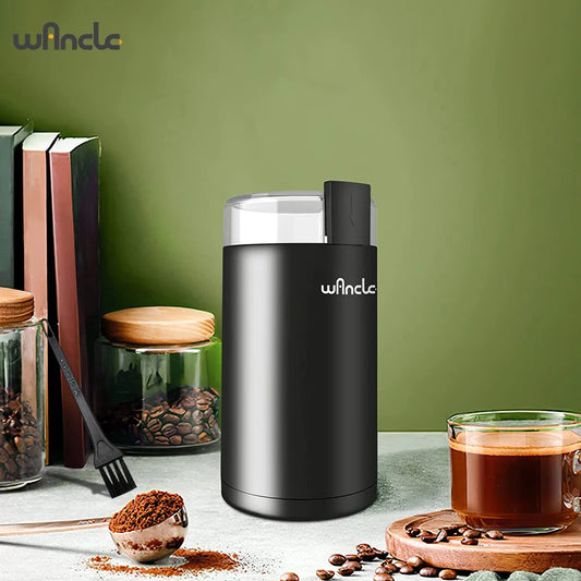 Electric Coffee Grinder with Stainless Steel Blades