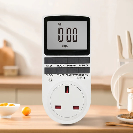 VKTECH Digital Kitchen Timer Switch 24-Hour Programmable