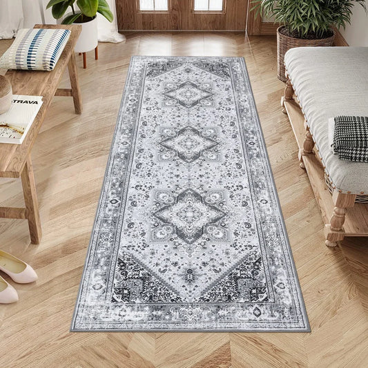 Vintage Washable Runner Rug