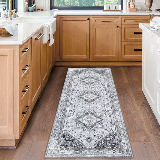 Vintage Washable Runner Rug